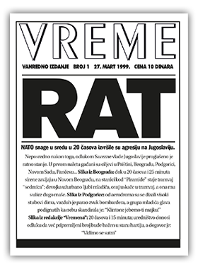 24. mart 1999: RAT 1