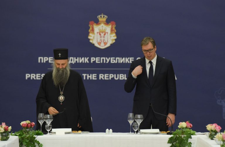 Vučić Porfiriju: Da pomogne patrijarh da ljudi shvate koliko je sve teško 2