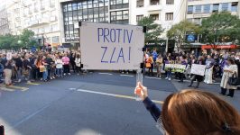 Protest ispred zgrade „Informera“: Sram vas bilo!  12