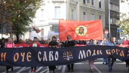 Litija u Beogradu: Protiv Europrajda a o Kosovu 5