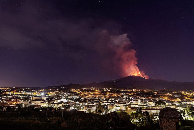 Nova erupcija vulkana Etna 2