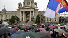 "Srbija protiv nasilja": Počelo formiranje prstena oko RTS-a 13