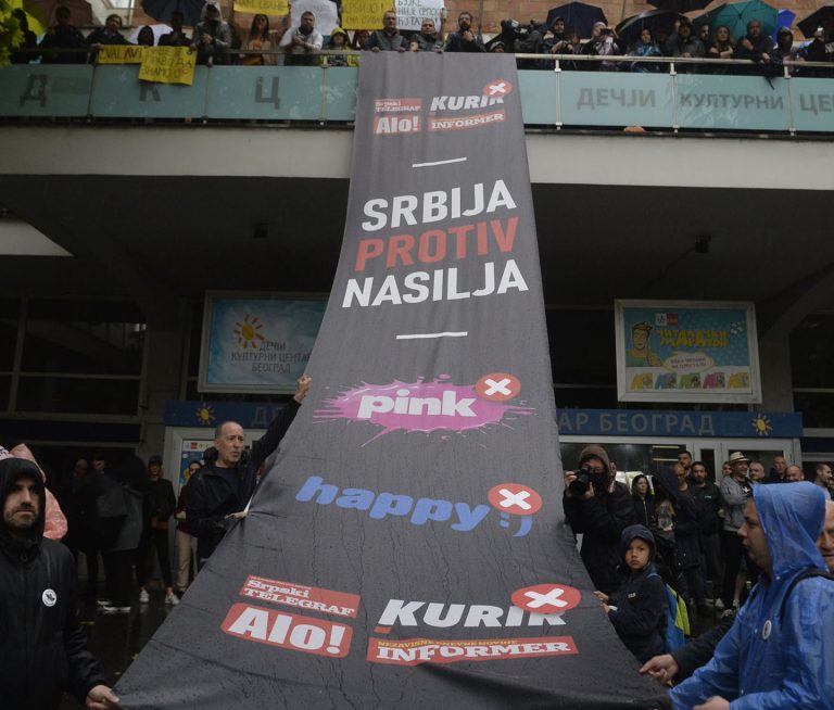 Ruta trinaestog protesta “Srbija protiv nasilja” 2