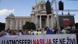 Beograd: Trinaesti protest „Srbija protiv nasilja“ 10