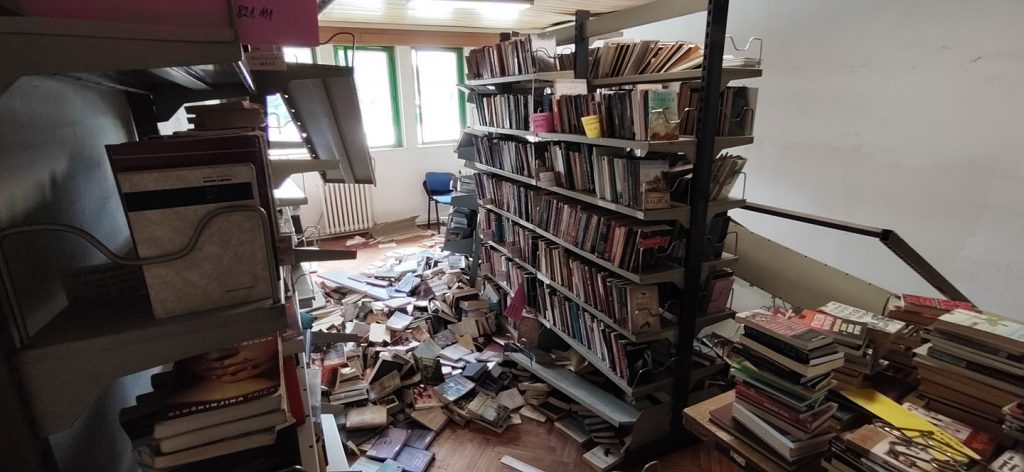 Biblioteka u Kotežu ponovo na udaru vandala 4