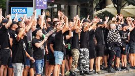 Protest navijača Partizana: „Uprava napolje“ 6